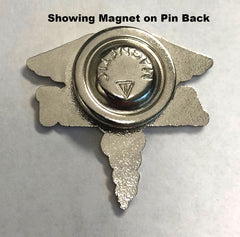 Lapel Pin with Magnetic Backing
